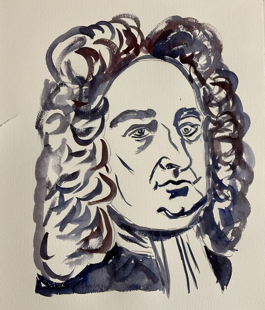 Painting of Dean Swift