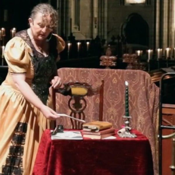 Scene from musical - period costume